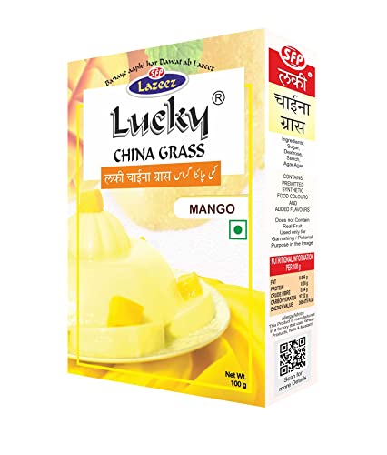 LUCKY Chinagras (Mango) Nachtisch 100g [2 Stück] von Lucky Masale