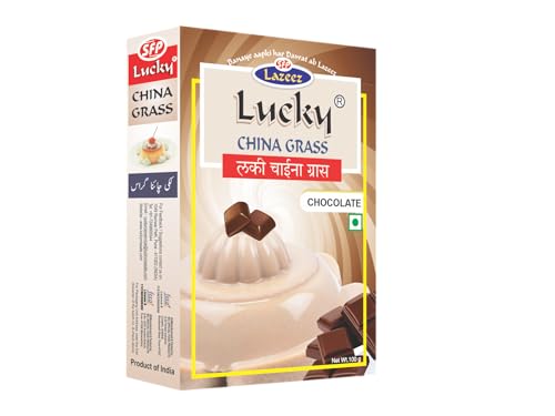 LUCKY Chinagras (Schokolade) Nachtisch 100g [2 Stück] von Lucky Masale