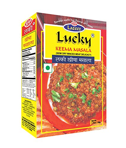 Lucky Keema Masala (Gewürzmischung für Hackfleisch) 5er Pack von Lucky Masale