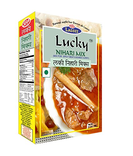 Lucky Hammel-Nihari-Gewürzmischung [Packung mit 5 Stück] von Lucky Masale