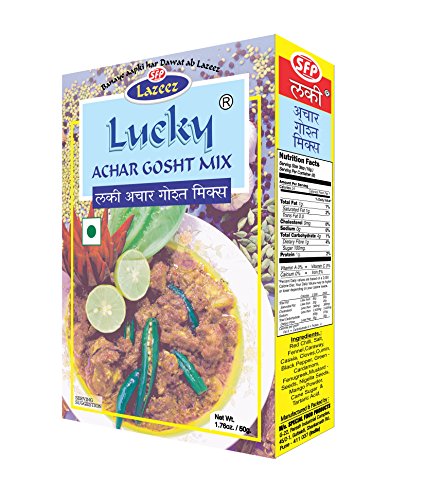 Lucky Achar Gosht/Hammel-Gewürzmischung 50g 2 Stück von Lucky