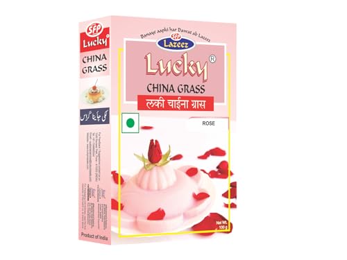 Lucky China Grass (Rose Flavour) 100g [2 Stück] von Lucky