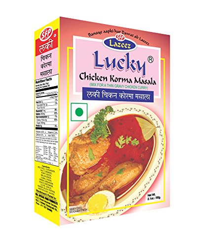 Lucky Huhn Korma Masala 60g 2 Stück von Lucky