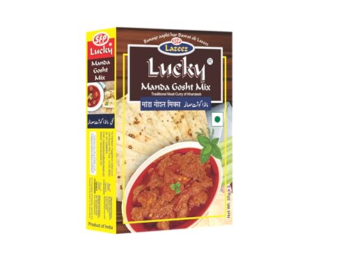 Lucky Manda Gosht/Fleisch Gewürzmischung 35g x 2 [3 Stück] von Lucky