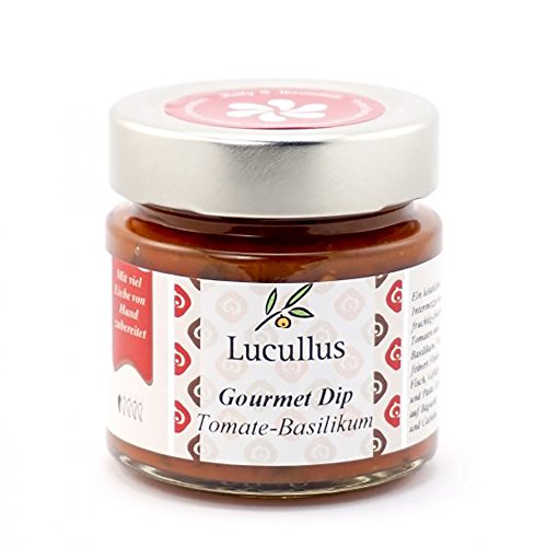 Gourmet Dip Tomate Basilikum 115ml - Dip - Lucullus Salmen Gourmet Dip Tomate Basilikum 115ml - Dip - Lucullus Salmen von Lucullus Salmen