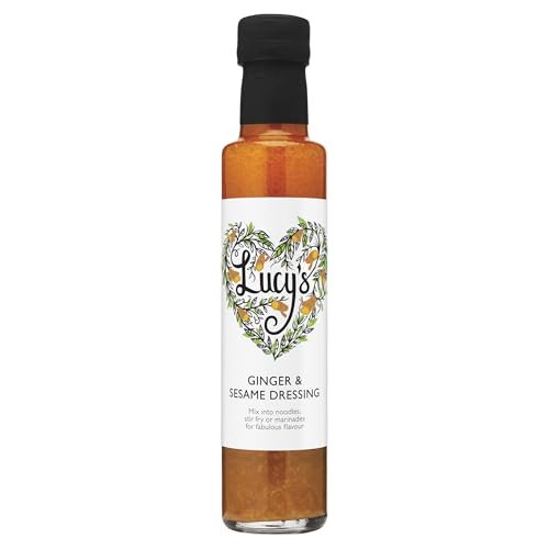 Lucy's Dressings Ingwer & Sesame Salatdressing, 250 ml von Lucy's