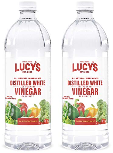 Lucy's Familienbesitz - alle natürlichen destillierten weißen essig, 32 unzen flasche (2 stück) von Lucy's