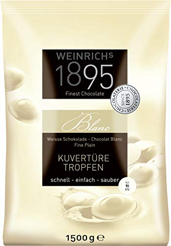 Weinrichs Weiße Tropfen - Kuvertüre - 1500g von Ludwig Weinrich GmbH & Co. KG
