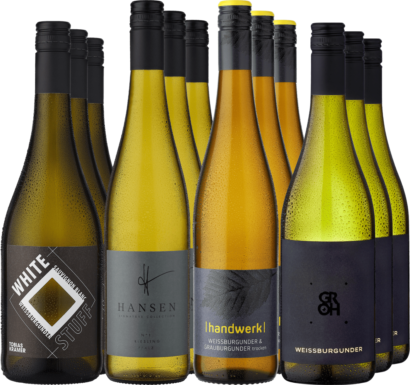 12er-Probierpaket »Weißwein-Vielfalt aus Deutschland« 12er-Probierpaket »Weißwein-Vielfalt aus Deutschland« von Ludwig von Kapff GmbH