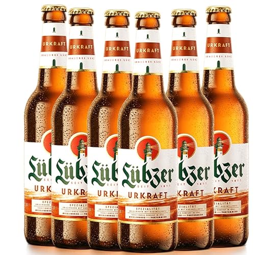 Lübzer Urkraft (6 Flaschen à 0,5 l / 6,0% vol.) von Lübzer Brauerei