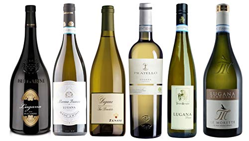 6 er Probierpaket Lugana | italienischer Weißwein | trocken | 6 x 0,75 L. von Lugana