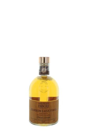 Cassetta Bourbon Cask Finish Grappa Invecchiata Cl 50 40% vol Francoli von Luigi Francoli