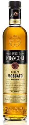 Francoli -" GRAPPA DEL PIEMONTE MOSCATO BARRIQUE" 41.5° 70 CL von LUIGI FRANCOLI