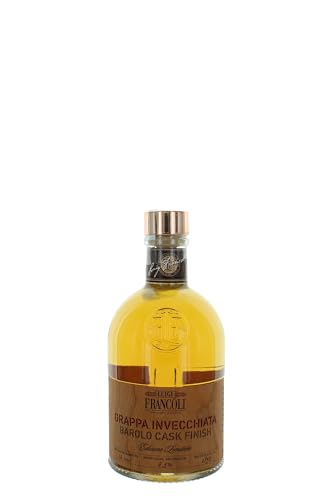 Grappa Barolo Cask Finish Invec. 12 Mesi Cl 50 40% vol Francoli von Luigi Francoli