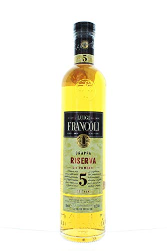 Grappa Riserva 5 Edition Cl 70 41,5% vol Francoli von Luigi Francoli