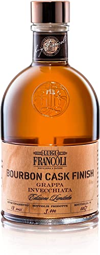 Luigi Francoli -"Grappa BOURBON Cask Finish" - 50cl. 40% vol. … von Luigi Francoli