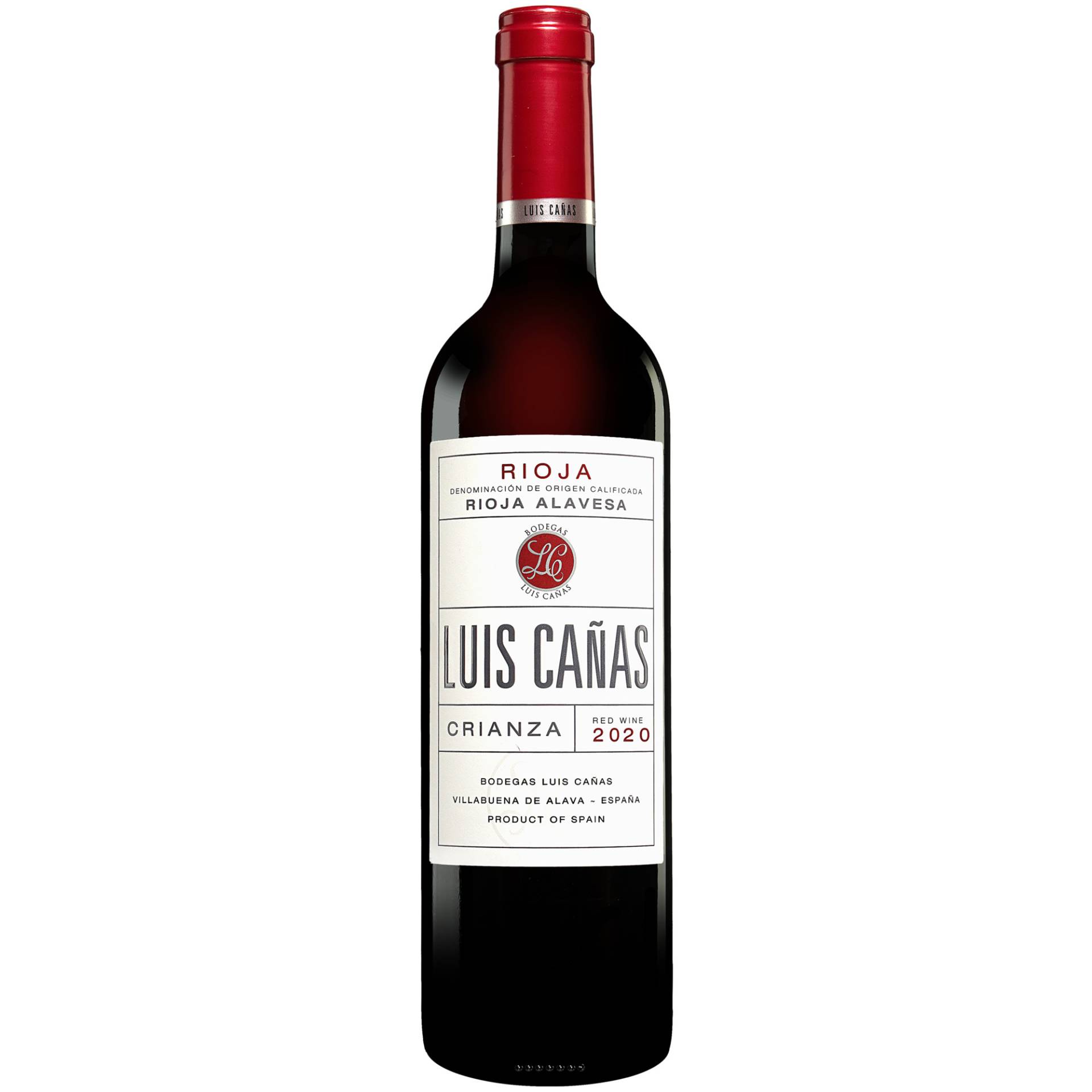 Luis Cañas Crianza 2020  0.75L 14.5% Vol. Rotwein Trocken aus Spanien von Luis Cañas
