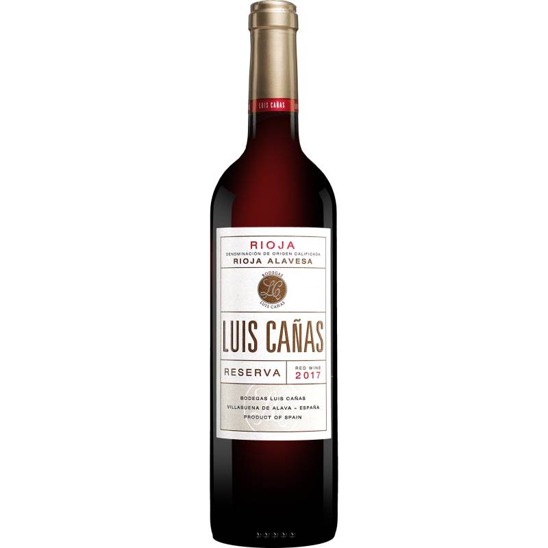 Luis Cañas Reserva 2017  0.75L 14.5% Vol. Rotwein Trocken aus Spanien von Luis Cañas
