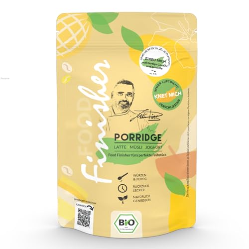Bio Porridge Food Finisher | 80g Gewürzzubereitung im Standbodenbeutel | Für Porridge, Latte, Müsli, Joghurt, Milchschaum | by Luis Dias Bio Porridge Food Finisher | 80g Gewürzzubereitung im Standbodenbeutel | Für Porridge, Latte, Müsli, Joghurt, Milchschaum | by Luis Dias von Luis Dias