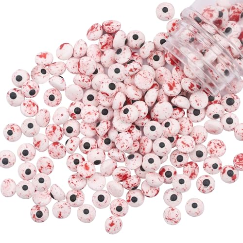 Lukinuo Kleine Candy Eyeball Essbare Augen Kuchen Cupcake Topper Essbare blutigen Zuckeraugen Halloween Streuseln Cookie Eye zum Dekorieren Augen Sprinkle Halloween Weihnachten Backen Keks Dekor 3 Oz Lukinuo Kleine Candy Eyeball Essbare Augen Kuchen Cupcake Topper Essbare blutigen Zuckeraugen Halloween Streuseln Cookie Eye zum Dekorieren Augen Sprinkle Halloween Weihnachten Backen Keks Dekor 3 Oz von Lukinuo
