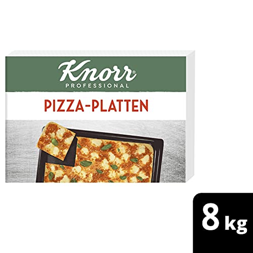 Knorr Pizza Platten vorgebacken, 10 Folien à 2 Platten, 8 kg von Knorr