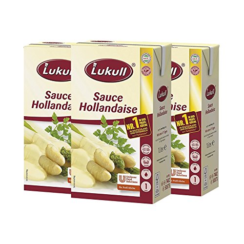 Lukull Sauce Hollandaise 1 L, 3er Pack Lukull Sauce Hollandaise 1 L, 3er Pack von Lukull