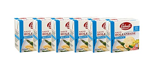 Lukull Servierfertige Sauce Hollandaise Balance 250 ml, 6er Pack (6 x 250) von Lukull
