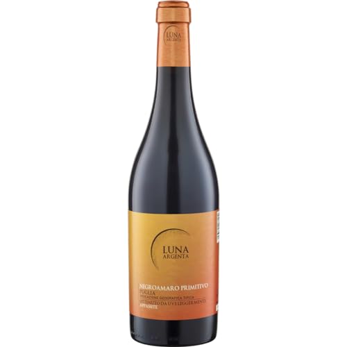 Luna Argenta Negroamaro Primitivo Puglia IGT Halbtrocken, 750ml Luna Argenta Negroamaro Primitivo Puglia IGT Halbtrocken, 750ml von Luna Argenta