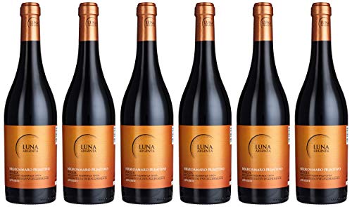 Luna Argenta Negroamaro Primitivo Puglia IGT Halbtrocken (6 x 0.75 l) von Luna Argenta