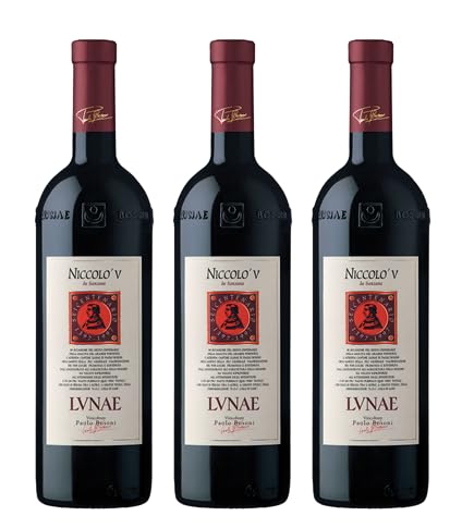 3x 0,75l - 2020er - Lunae - Niccoló V. - Rosso - Colli di Luni D.O.P. - Ligurien - Italien - Rotwein trocken 3x 0,75l - 2020er - Lunae - Niccoló V. - Rosso - Colli di Luni D.O.P. - Ligurien - Italien - Rotwein trocken von Lunae