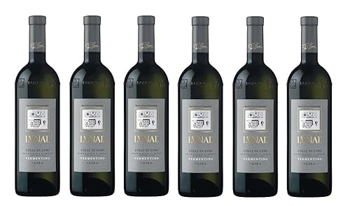 6x 0,75l - 2023er - Lunae - Etichetta Grigia - Vermentino - Colli di Luni D.O.P. - Ligurien - Italien - Weißwein trocken 6x 0,75l - 2023er - Lunae - Etichetta Grigia - Vermentino - Colli di Luni D.O.P. - Ligurien - Italien - Weißwein trocken von Lunae