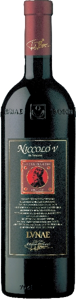 Lunae Niccolo V Riserva Colli di Luni DOC Jg. 2018 Cuvee aus Sangiovese, Merlot, Pollera Nera, 18 Monate im Barrique ausgebaut von Lunae