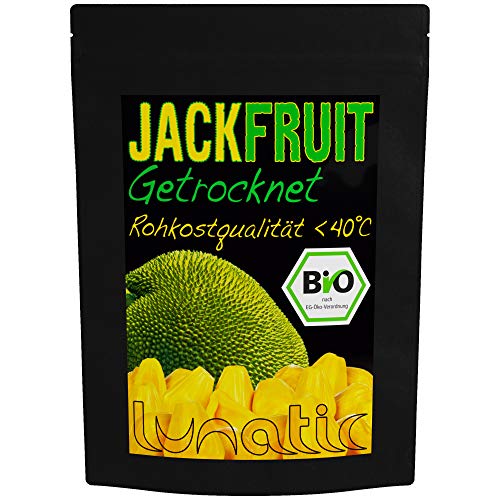 Bio getrocknete Jackfruit - Rohkostqualität 1kg von Lunatic Kiteboarding