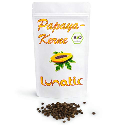 Bio Papaya-Kerne - Rohkostqualität 50g von Lunatic