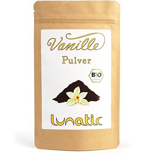 50g Bio Vanille Pulver aus echten Vanilleschoten von Lunatic