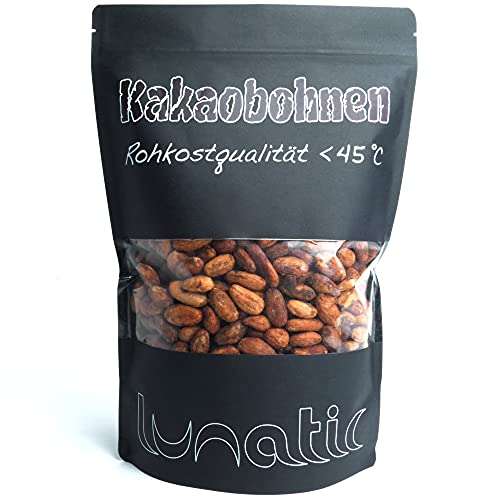 BIO Kakaobohnen Criollo Rohkostqualität 1kg von Lunatic