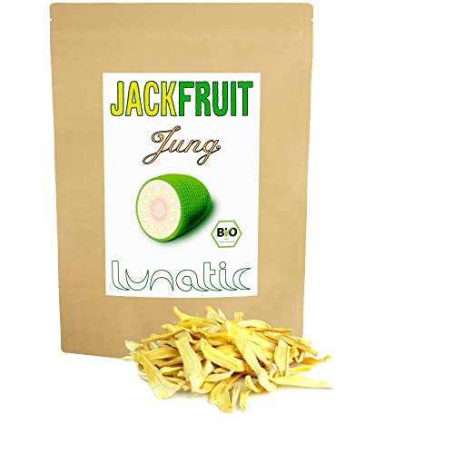 Bio Jackfruit Streifen 1kg - glutenfreie Nudel-Alternative - Junge Jackfrucht - zertifizierte Rohkostqualität - Really-Raw von Lunatic