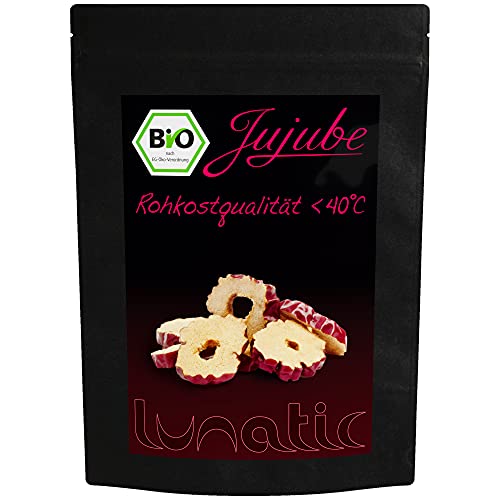 Bio Jujube Chips - Rohkostqualität - Trockenfrüchte 1kg Bio Jujube Chips - Rohkostqualität - Trockenfrüchte 1kg von Lunatic