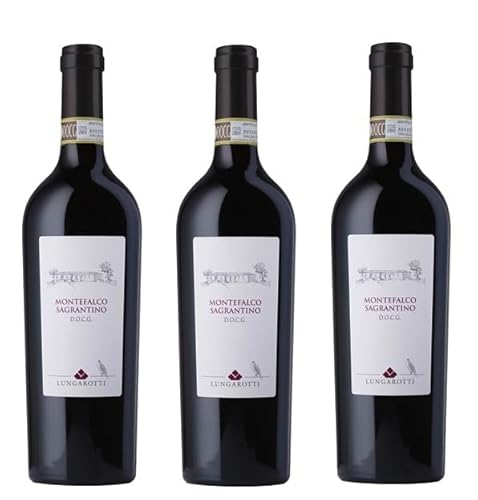 3x 0,75l - 2020er - Lungarotti - Tenuta di Montefalco - Montefalco Sagrantino D.O.C.G. - Umbrien - Italien - Rotwein trocken von Lungarotti