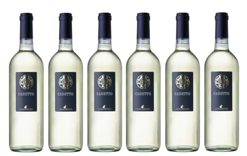 6x 0,75l - 2023er - Lungarotti - Cadetto - Bianco - Umbria I.G.P. - Umbrien - Italien - Weißwein trocken von Lungarotti