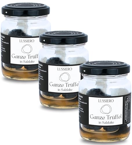 3er Pack Lussiero Schwarze Sommertrüffel Ganze Trüffel Tuber Aestivum Vitt. 30g von Lussiero