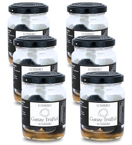 6er Pack Lussiero Schwarze Sommertrüffel Ganze Italienische Gourmet Trüffel Tuber Aestivum Vitt. 30g 6er Pack Lussiero Schwarze Sommertrüffel Ganze Italienische Gourmet Trüffel Tuber Aestivum Vitt. 30g von Lussiero