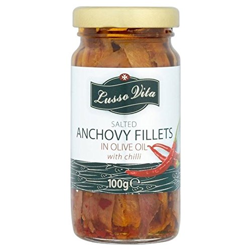 Luxus-Lebensdauer Flechtfilets mit Chilischote 100 g (2 Stück) von Lusso Vita