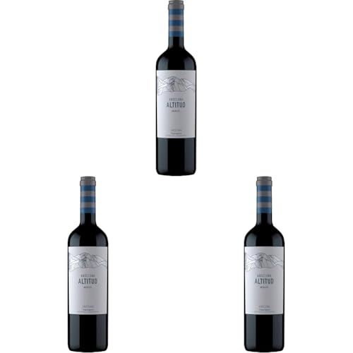 Andeluna Altitud Merlot Reserve (1 x 0.75 l) (Packung mit 3) von Lustau