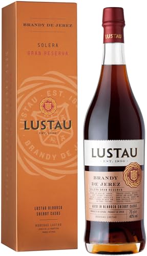 Lustau Brandy de Jerez Solera Gran Reserva 40Prozent vol in Geschenkpackung (1 x 0.7 l) Lustau Brandy de Jerez Solera Gran Reserva 40Prozent vol in Geschenkpackung (1 x 0.7 l) von Lustau