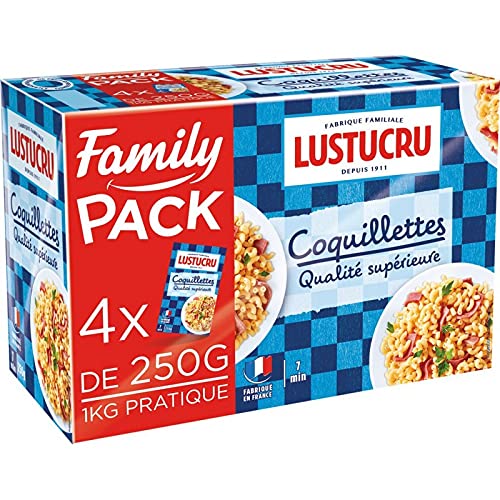 LUSTUCRU Muscheln "Kilo Malin" 4 x 250 g LUSTUCRU Muscheln "Kilo Malin" 4 x 250 g von Lustucru Pates Seches