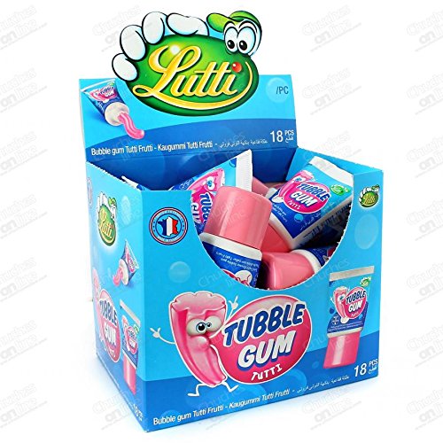 BIP Lutti Tubble Bubble Gums, 18-teilig BIP Lutti Tubble Bubble Gums, 18-teilig von Lutti