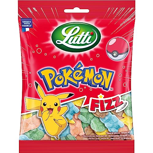 Lutti Bonbons | Pokémon Fizz | Lutti Süßigkeiten | Lutti Candy | 180 Gramm Total von Lutti