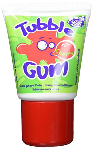 Lutti Tubble Gum Cherry, 2er Pack (2 x 35 g) von Lutti