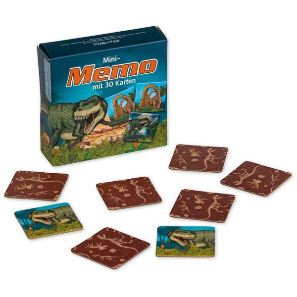Mini Memoryspiel "Dinosaurier" für spielerisches Gedächtnistraining von Lutz Mauder